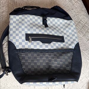 Louis Vuitton Damier Azur Coastline Matchpoint Backpack